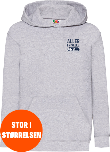 Fruit of the loom - Af Hoodie Kids - Heather Grey