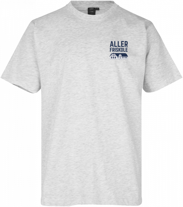 ID - Af Cotton T-Shirt Ks - Snow Melange